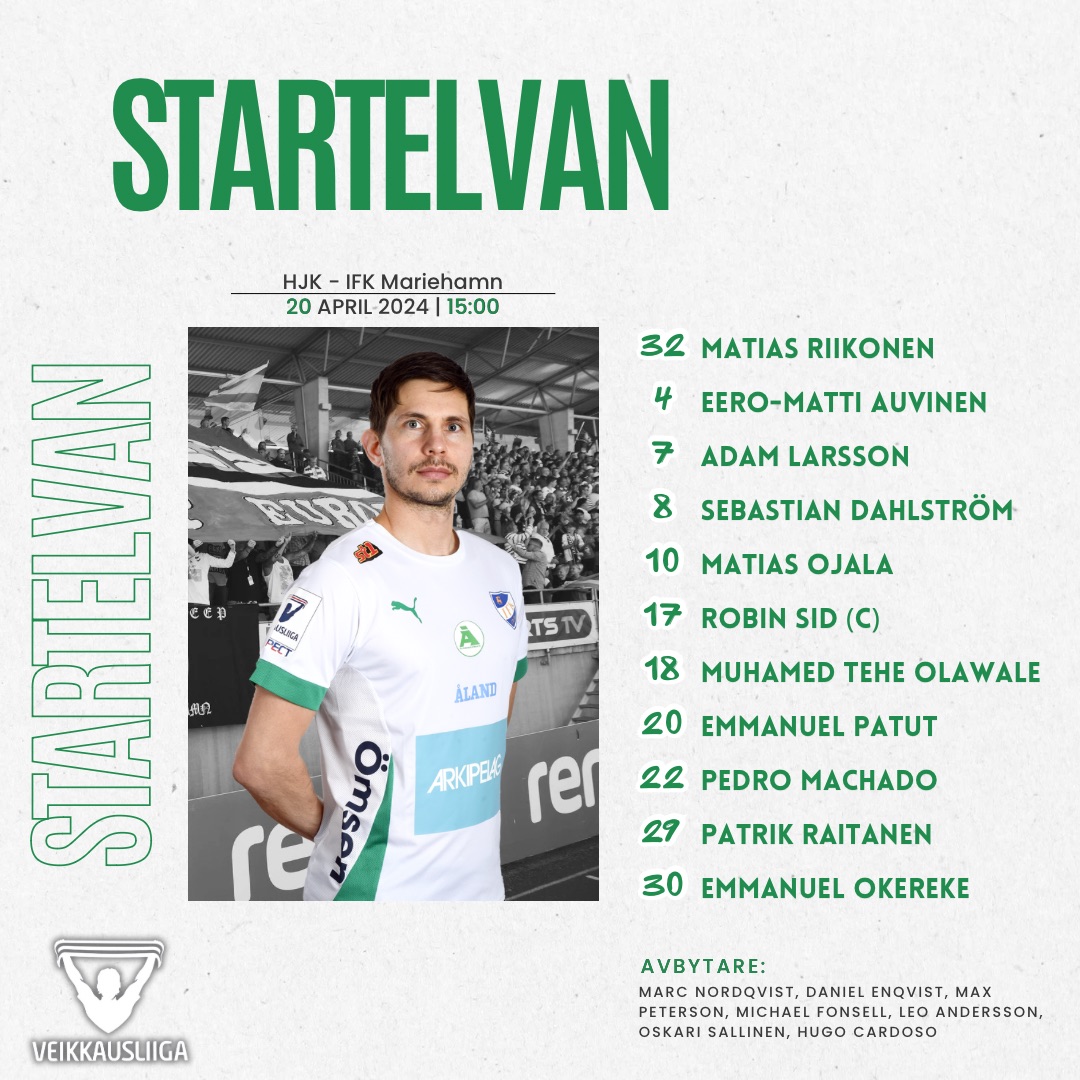 IFK startelva vs HJK