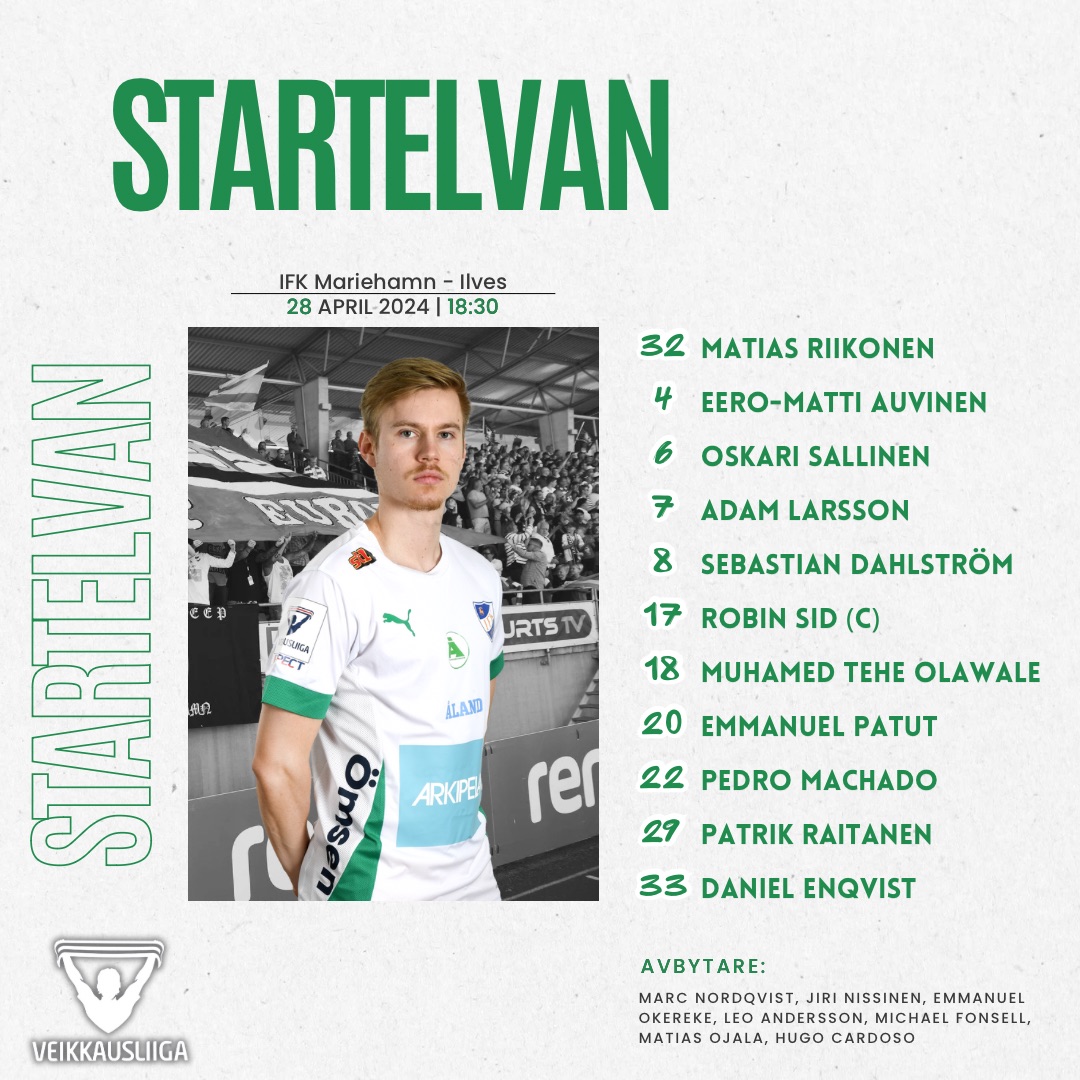 IFKs startelva VS Ilves