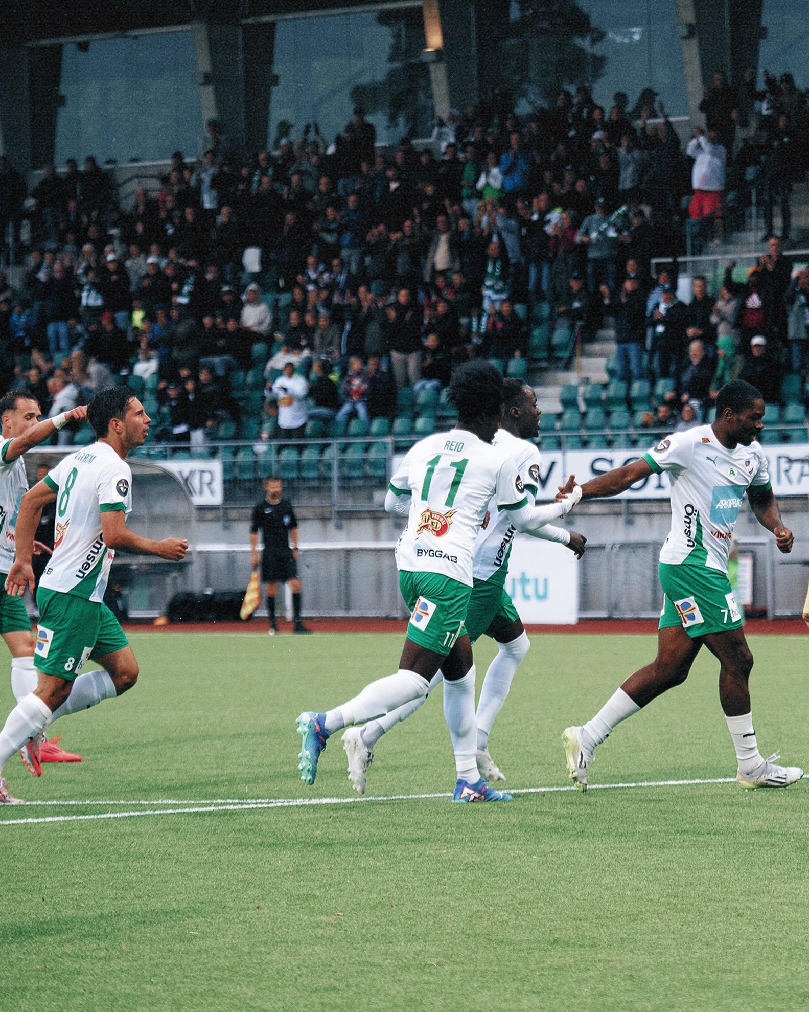 Inför text HJK borta