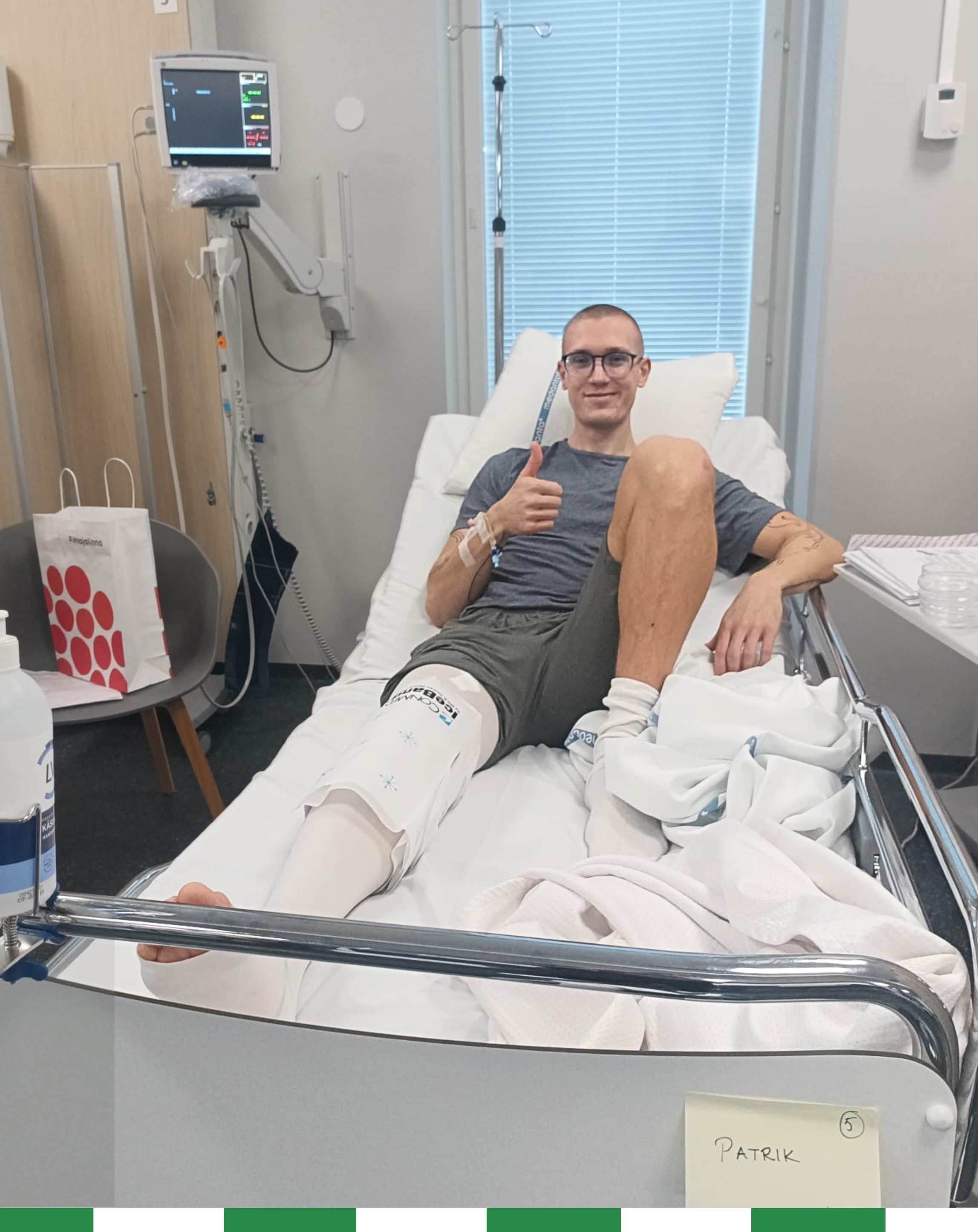 Patrik Raitanen opererad 