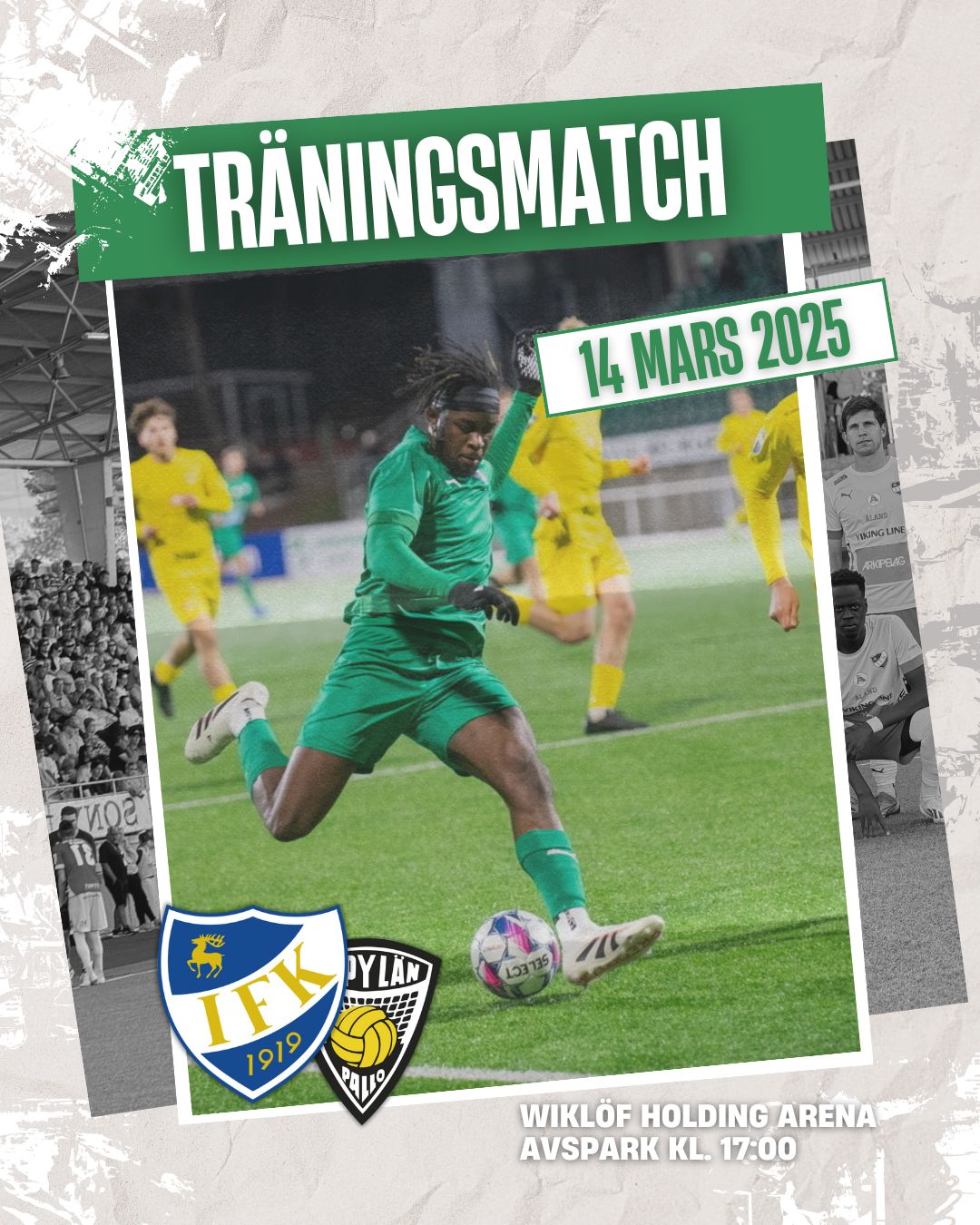 Träningsmatch mot KäPa