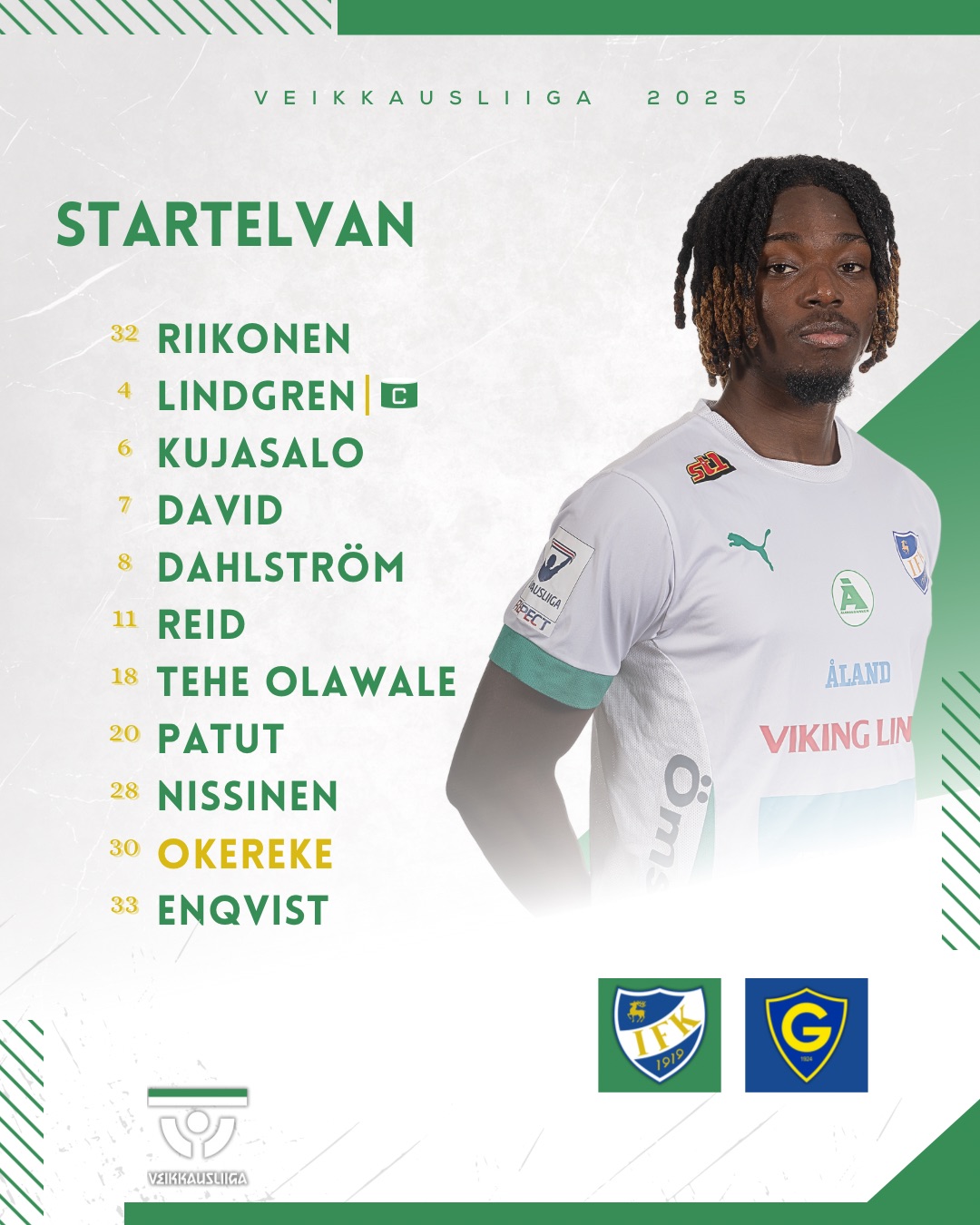 IFK mot Gnistan startelva hemma -25