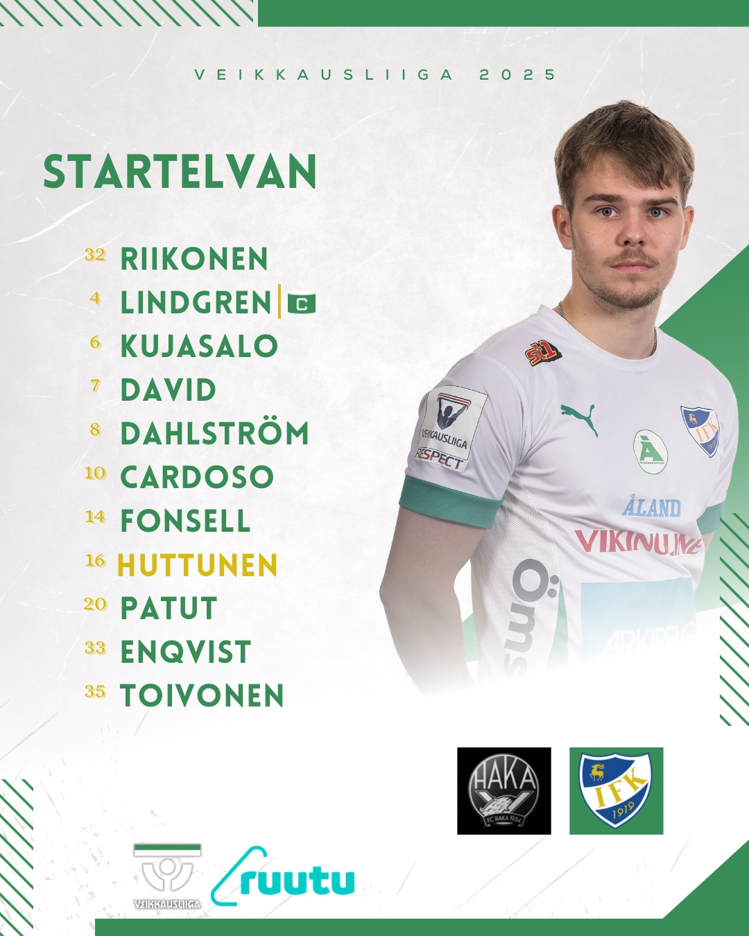 Startelva mot Haka